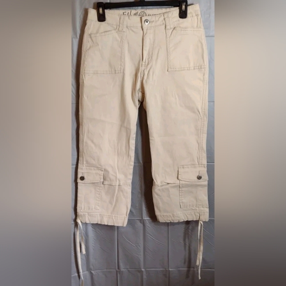 Ethyl Pants - Ethyl Capris Women's 10 Classic 30x21" Stretch/Cargo Pockets